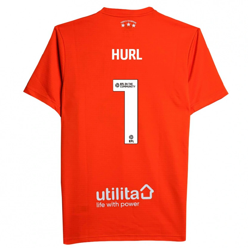 Danxen Mujer Camiseta Francis Hurl #1 Blanco Rojo Portero Equipación 2025/26 La Camisa