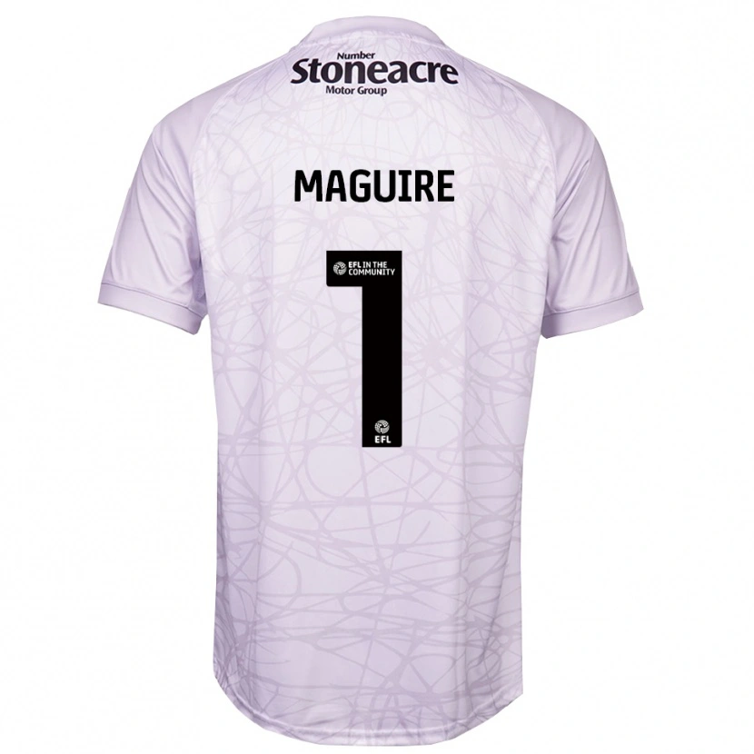 Danxen Mujer Camiseta Imogen Maguire #1 Gris Claro Negro Portero Equipación 2025/26 La Camisa