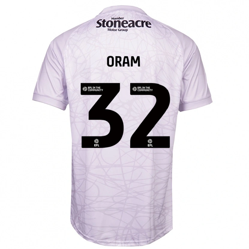 Danxen Mujer Camiseta Jake Oram #32 Gris Claro Negro Portero Equipación 2025/26 La Camisa