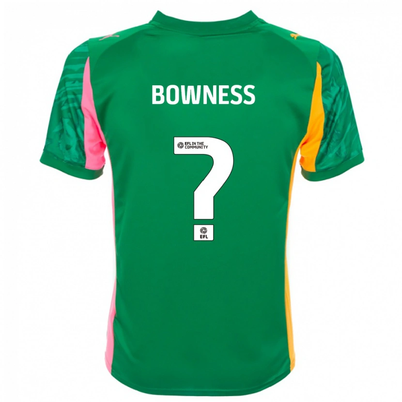Danxen Mujer Camiseta Faye Bowness #0 Verde Rosa Blanco Portero Equipación 2025/26 La Camisa