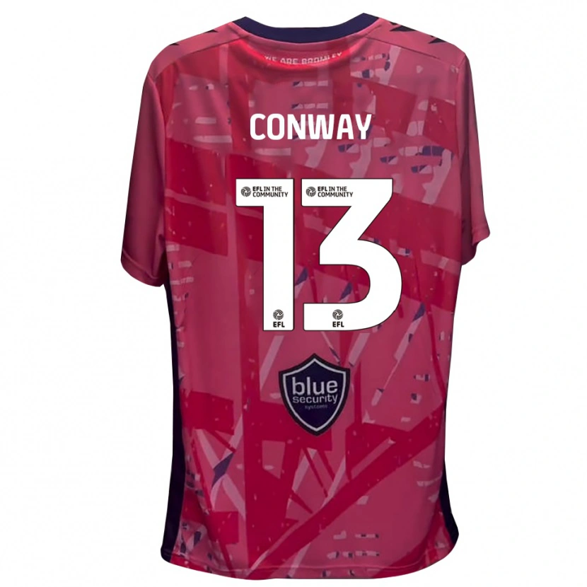 Danxen Mujer Camiseta Monty Conway #13 Blanco Rosa Portero Equipación 2025/26 La Camisa