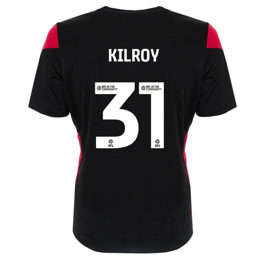 Danxen Mujer Camiseta Jenson Kilroy #31 Blanco Negro Portero Equipación 2025/26 La Camisa