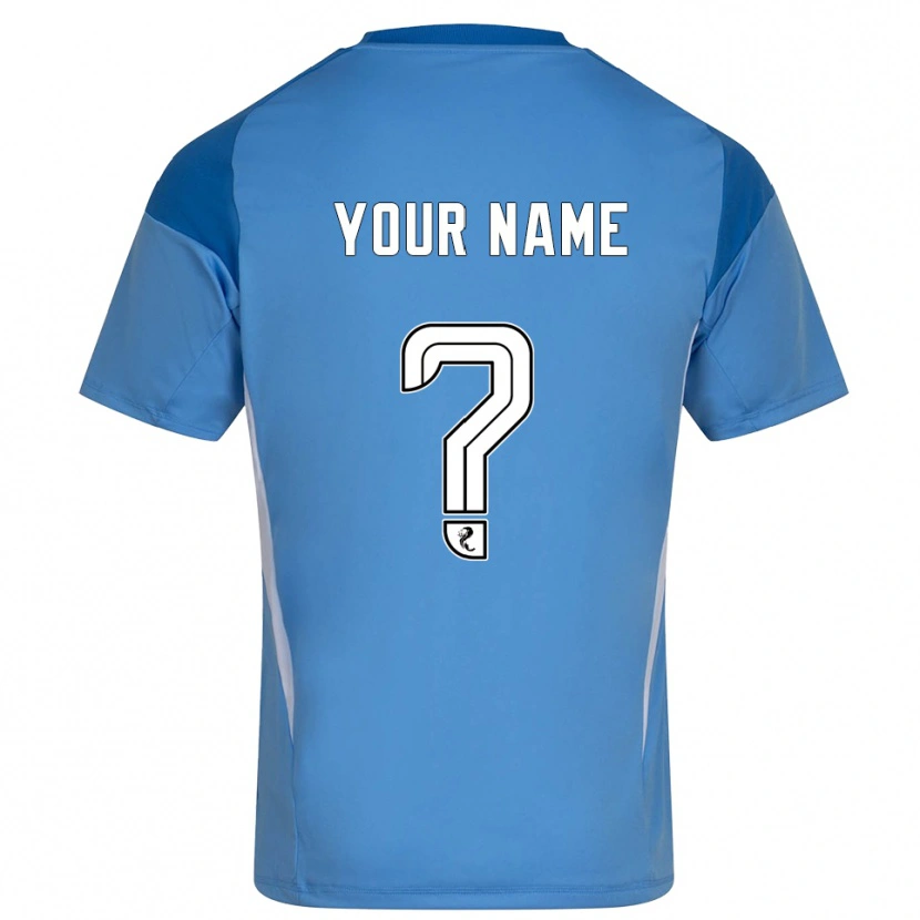 Danxen Mujer Camiseta Aberdeen Blanco Azul Portero Equipación 2025/26 La Camisa