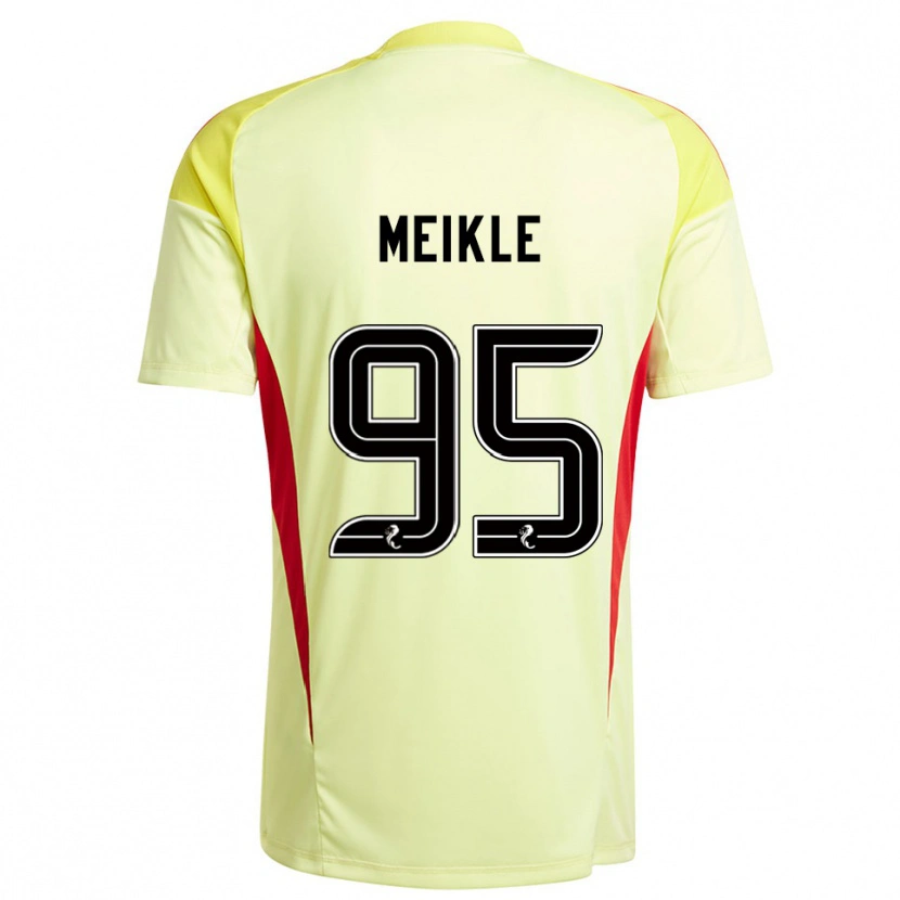 Danxen Mujer Camiseta Corey Shaw #95 Negro Rojo Amarillo Portero Equipación 2025/26 La Camisa