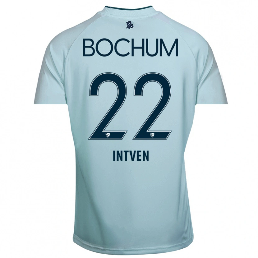 Danxen Mujer Camiseta Noel Intven #22 Cian-Azul Portero Equipación 2025/26 La Camisa