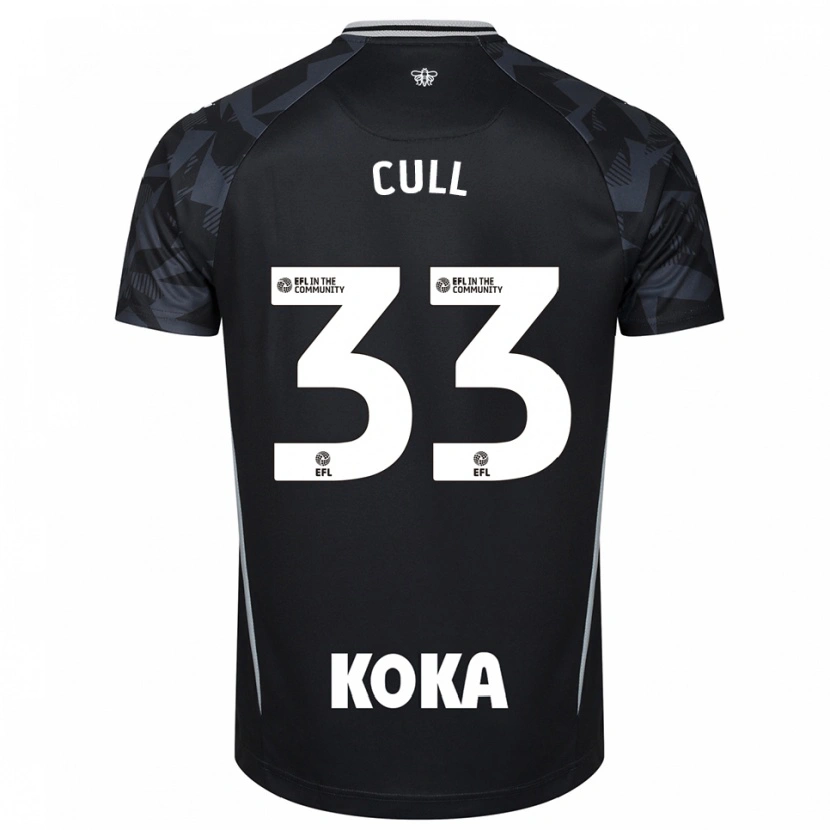 Danxen Mujer Camiseta Hermione Cull #33 Negro Azul Portero Equipación 2025/26 La Camisa