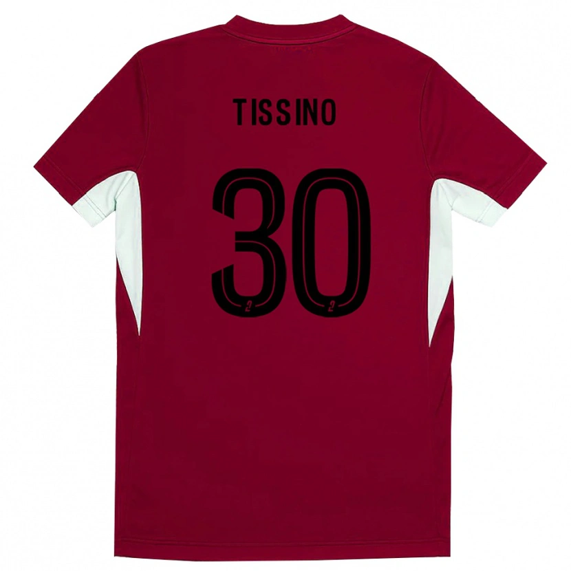 Danxen Mujer Camiseta Julie Tissino #30 Negro Rojo Portero Equipación 2025/26 La Camisa