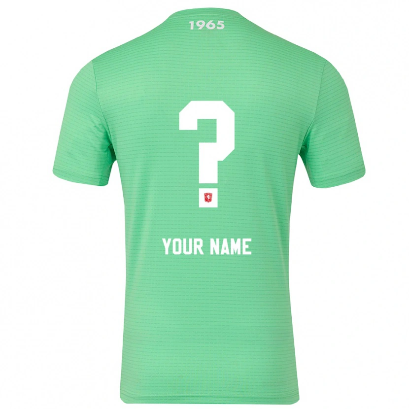 Danxen Mujer Camiseta Twente Verde Blanco Claro Portero Equipación 2025/26 La Camisa