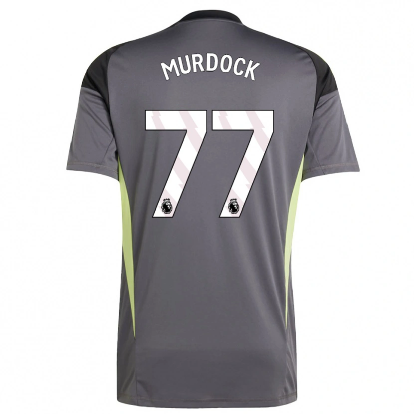 Danxen Mujer Camiseta Will Murdock #77 Gris Oscuro Blanco Portero Equipación 2025/26 La Camisa
