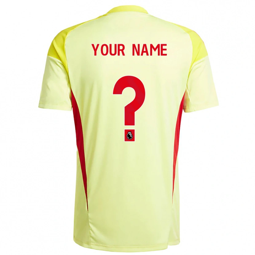 Danxen Mujer Camiseta Nottingham Forest Amarillo Naranja Claro Portero Equipación 2025/26 La Camisa