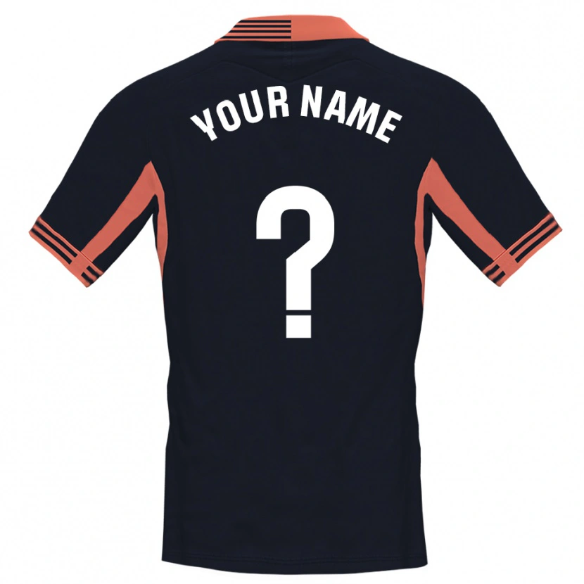 Danxen Mujer Camiseta Villarreal CF Negro Blanco Naranja Portero Equipación 2025/26 La Camisa