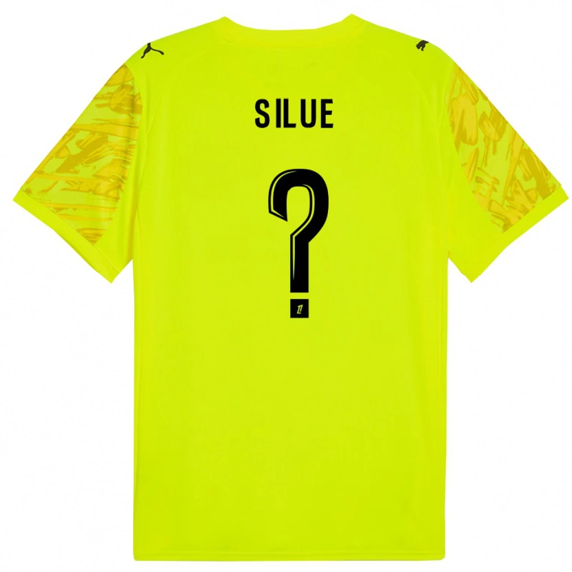 Danxen Mujer Camiseta Ange Silue #0 Verde Fluorescente Amarillo Portero Equipación 2025/26 La Camisa