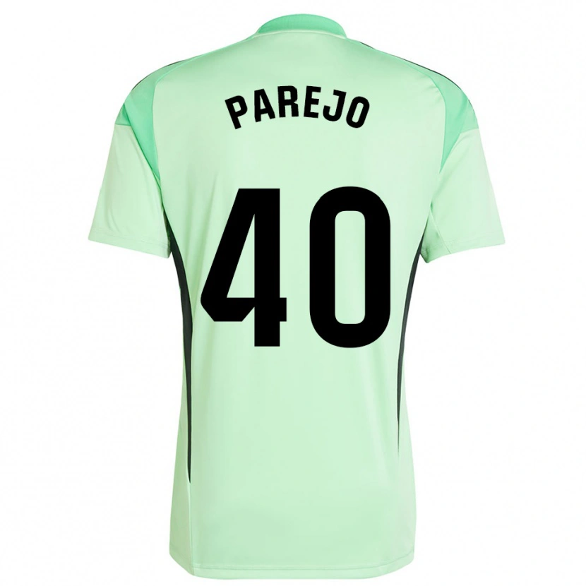Danxen Mujer Camiseta Jesús Parejo #40 Naranja Oscuro Negro Portero Equipación 2025/26 La Camisa