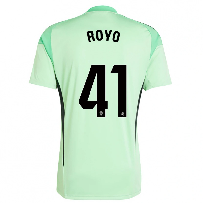 Danxen Mujer Camiseta Eduardo Royo #41 Verde Primavera Medio Portero Equipación 2025/26 La Camisa