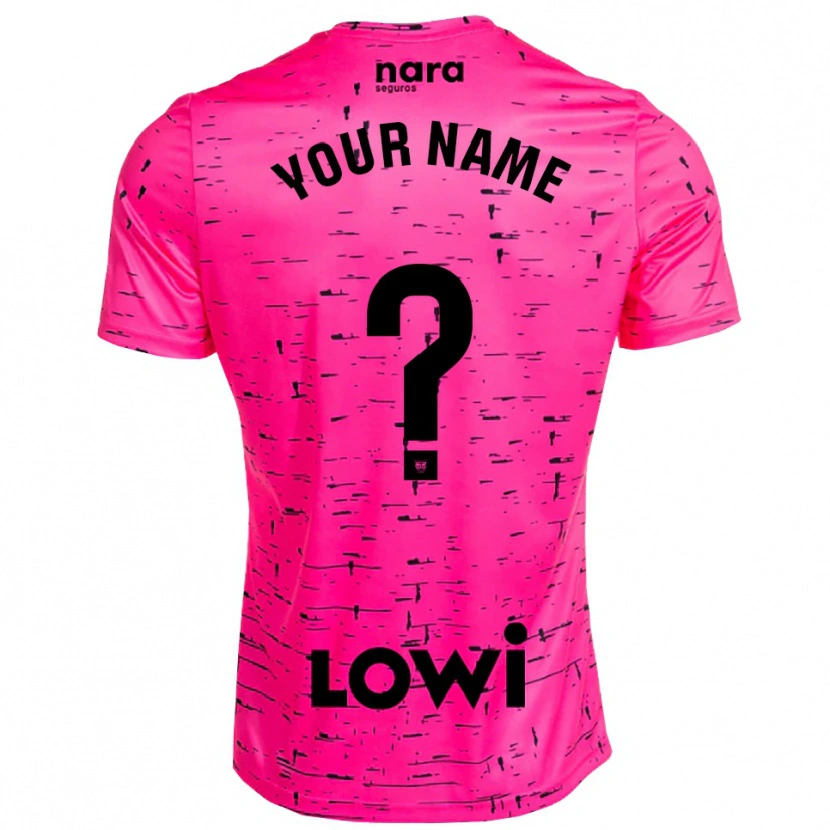 Danxen Mujer Camiseta CD Leganés Negro Rosa Profundo Portero Equipación 2025/26 La Camisa