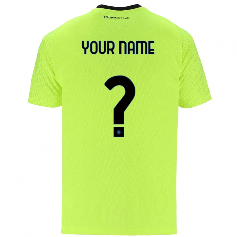 Danxen Mujer Camiseta Atalanta BC Verde Amarillo Rojo Portero Equipación 2025/26 La Camisa