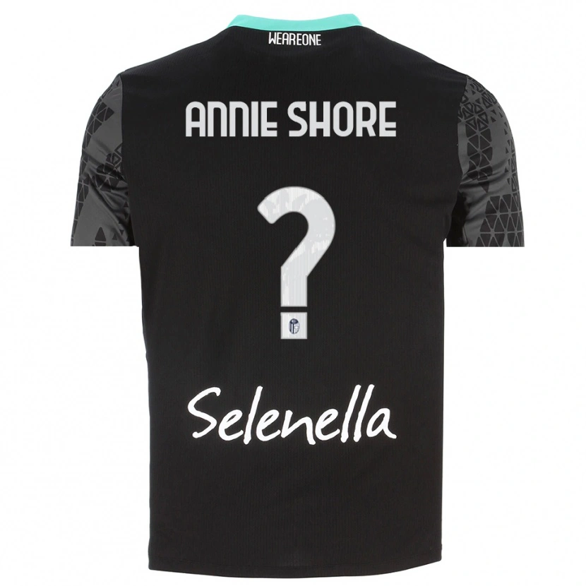 Danxen Mujer Camiseta Margot Annie Shore #0 Gris Negro Blanco Portero Equipación 2025/26 La Camisa