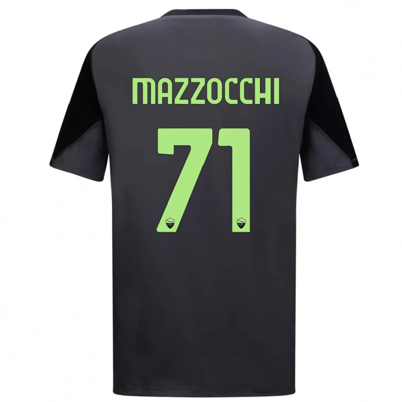 Danxen Mujer Camiseta Giulia Mazzocchi #71 Negro Verde Claro Portero Equipación 2025/26 La Camisa
