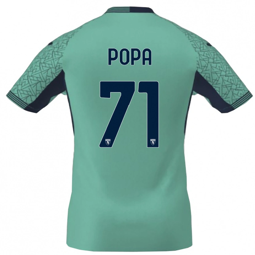 Danxen Mujer Camiseta Mihai Popa #71 Laguna Azul Portero Equipación 2025/26 La Camisa