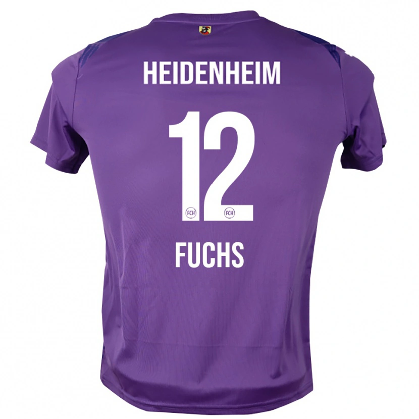 Danxen Mujer Camiseta Celine Fuchs #12 Malva Medio Portero Equipación 2025/26 La Camisa