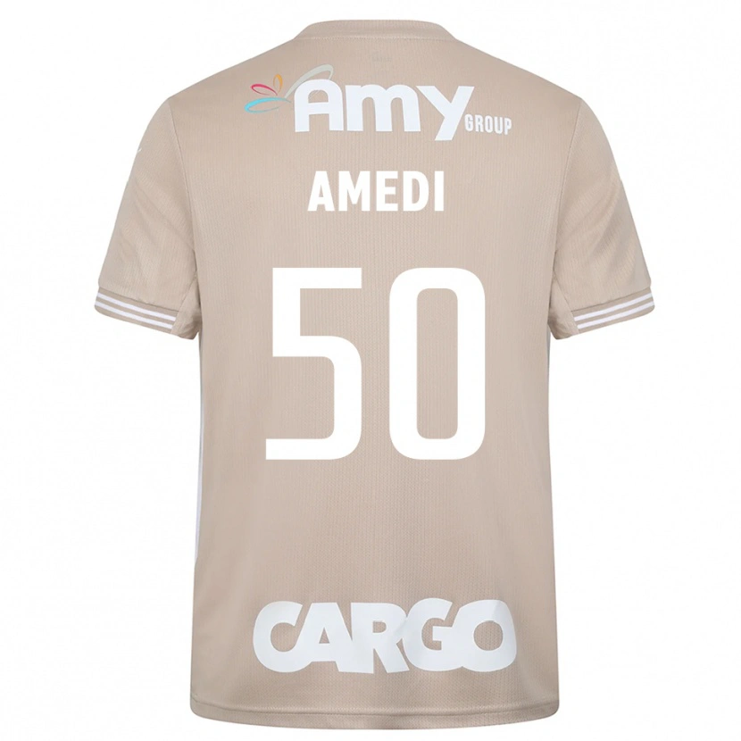 Danxen Mujer Camiseta Roie Amedi #50 Madera De Nogal Portero Equipación 2025/26 La Camisa