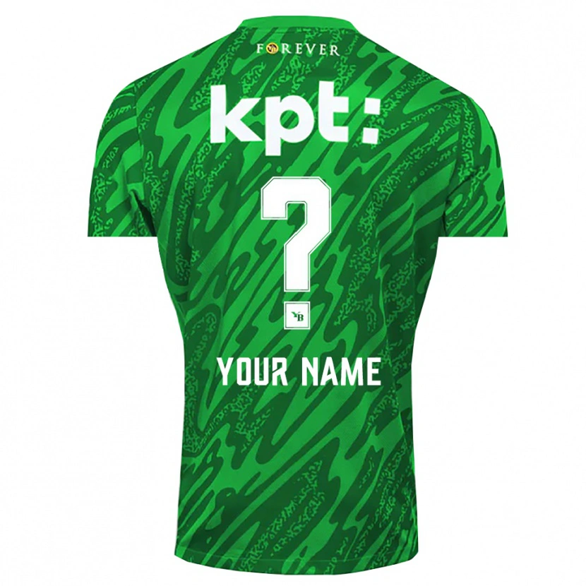 Danxen Mujer Camiseta BSC Young Boys Verde Blanco Portero Equipación 2025/26 La Camisa