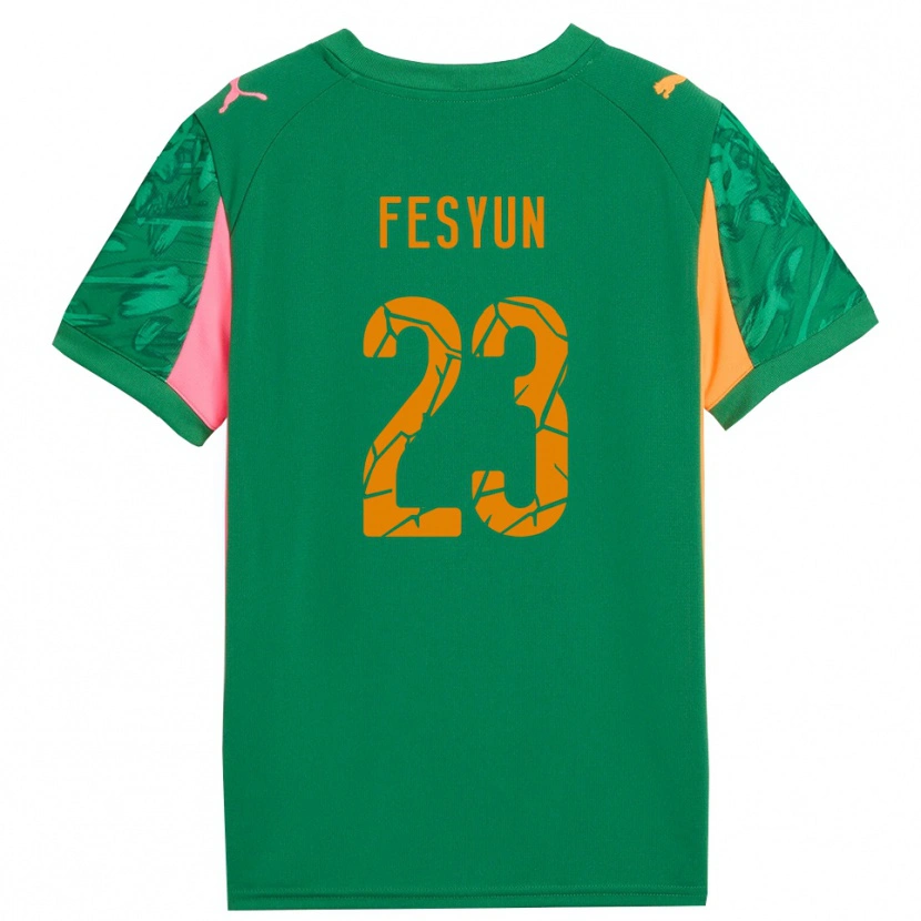Danxen Mujer Camiseta Kiril Fesyun #23 Verde Naranja Rosa Portero Equipación 2025/26 La Camisa
