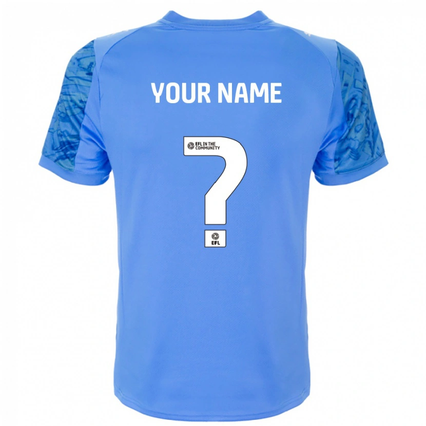 Danxen Mujer Camiseta Blackpool FC Azul Dodger Portero Equipación 2025/26 La Camisa