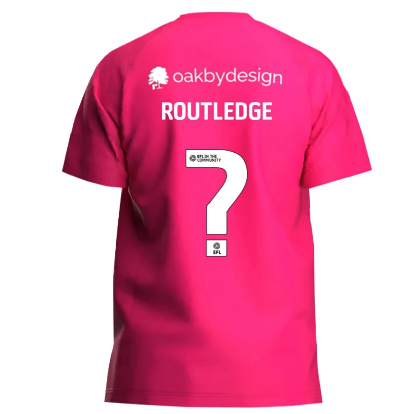 Danxen Mujer Camiseta Aimee Routledge #0 Magenta Portero Equipación 2025/26 La Camisa