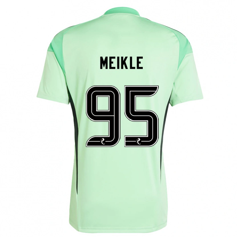 Danxen Mujer Camiseta Corey Shaw #95 Negro Verde Claro Portero Equipación 2025/26 La Camisa