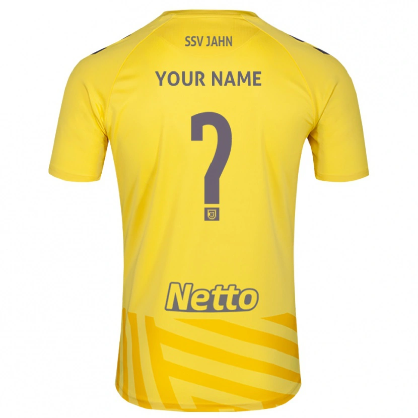 Danxen Mujer Camiseta Jahn Regensburg Gris Amarillo Portero Equipación 2025/26 La Camisa