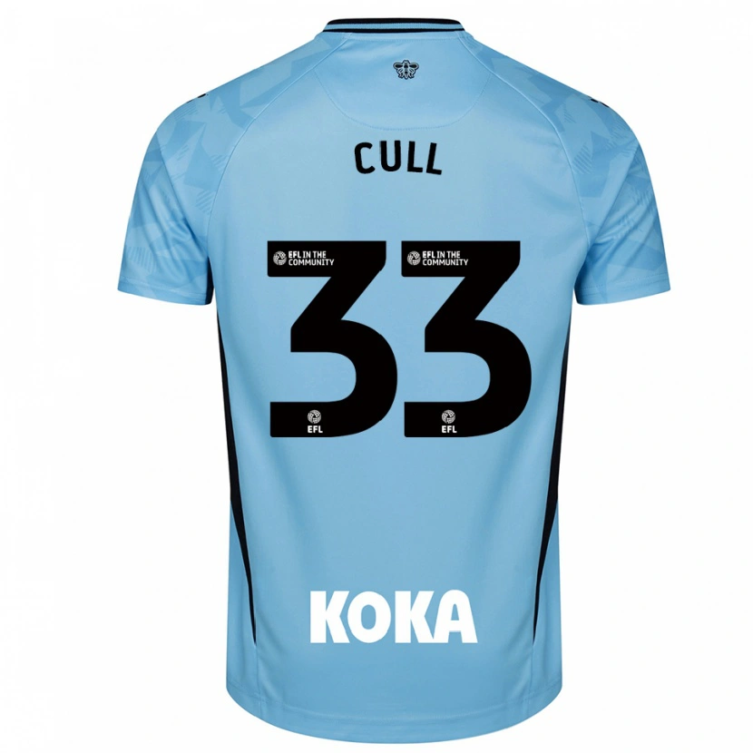 Danxen Mujer Camiseta Hermione Cull #33 Azul Cielo Claro Portero Equipación 2025/26 La Camisa