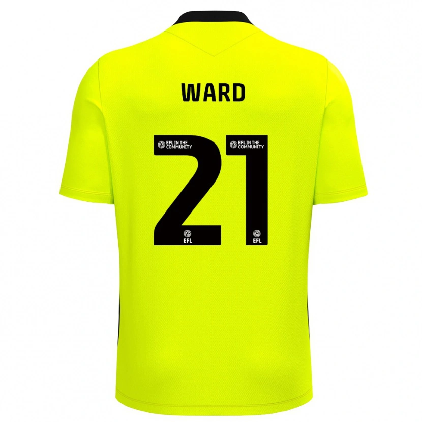 Danxen Mujer Camiseta Danny Ward #21 Verde Bosque Portero Equipación 2025/26 La Camisa