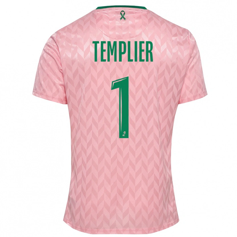 Danxen Mujer Camiseta Emma Templier #1 Verde Rosa Portero Equipación 2025/26 La Camisa