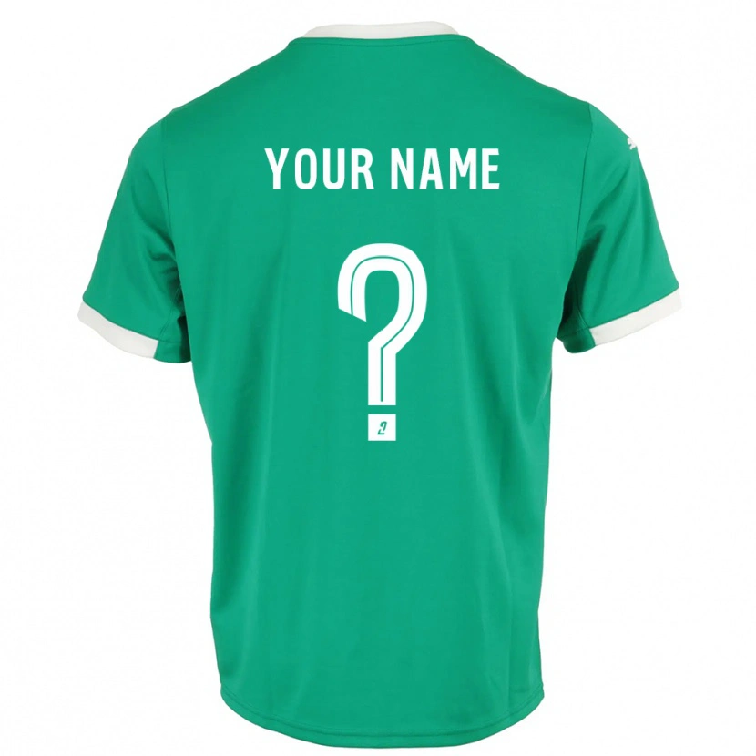 Danxen Mujer Camiseta Troyes AC Blanco Verde Portero Equipación 2025/26 La Camisa