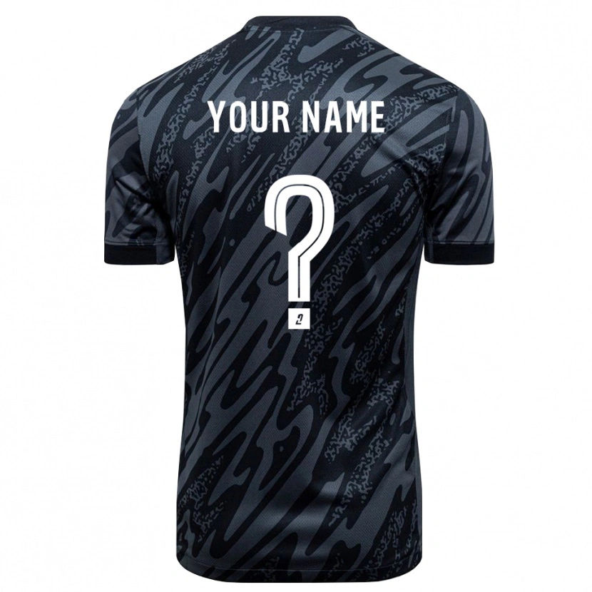 Danxen Mujer Camiseta Grenoble Foot 38 Negro Gris Portero Equipación 2025/26 La Camisa