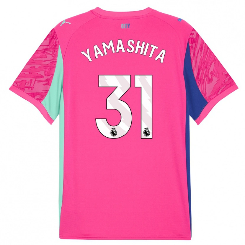 Danxen Mujer Camiseta Ayaka Yamashita #31 Rosa Rosa Portero Equipación 2025/26 La Camisa