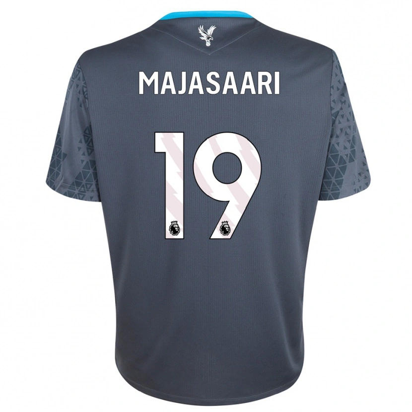 Danxen Mujer Camiseta Milla-Maj Majasaari #19 Gris Oscuro Blanco Portero Equipación 2025/26 La Camisa