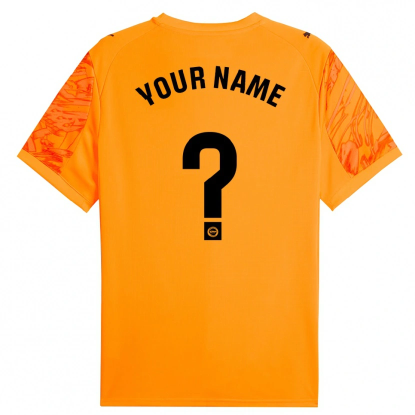 Danxen Mujer Camiseta Deportivo Alaves Naranja Negro Portero Equipación 2025/26 La Camisa