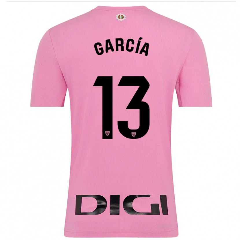 Danxen Mujer Camiseta Simón García #13 Rosa Negro Portero Equipación 2025/26 La Camisa