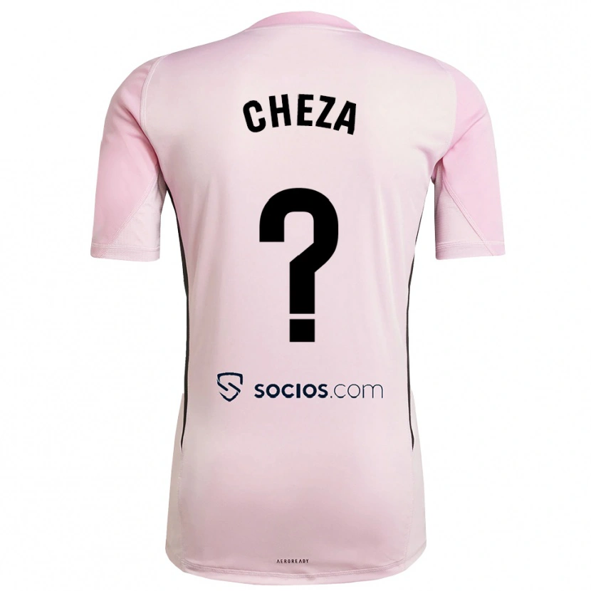 Danxen Mujer Camiseta María Echezarreta #0 Rosa Negro Portero Equipación 2025/26 La Camisa