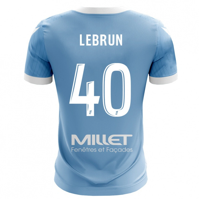 Danxen Mujer Camiseta Lisa Lebrun #40 Azul Cielo Claro Portero Equipación 2025/26 La Camisa