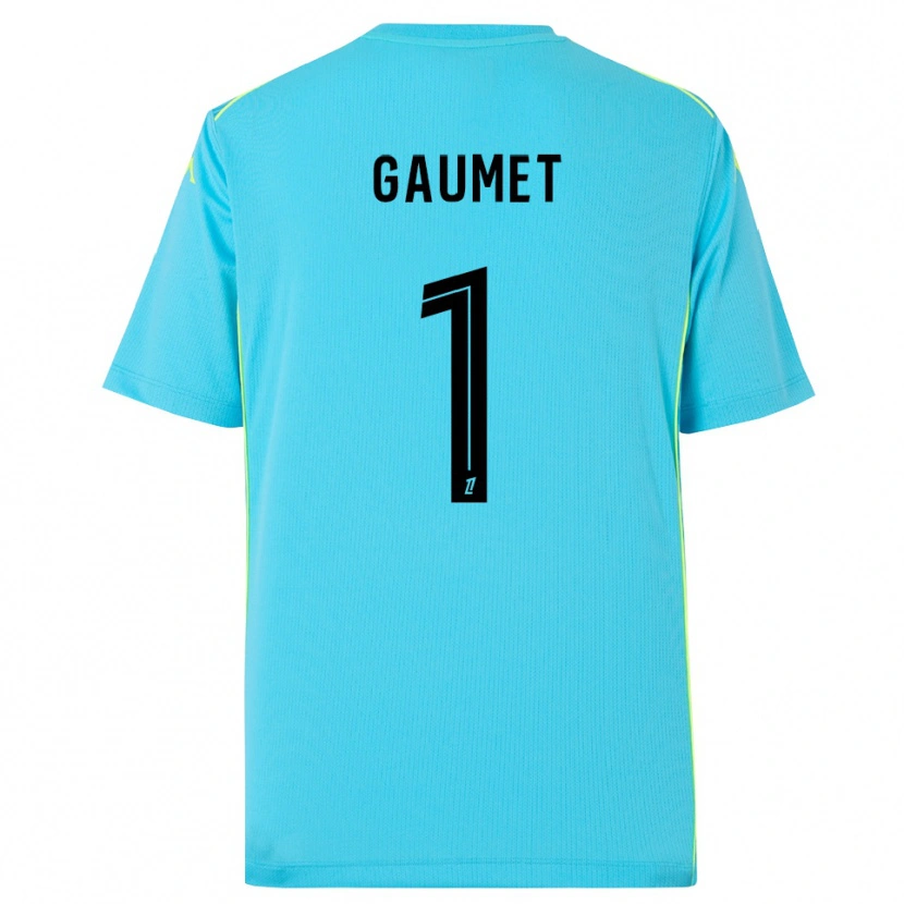 Danxen Mujer Camiseta Noa Gaumet #1 Azul Cielo Negro Portero Equipación 2025/26 La Camisa