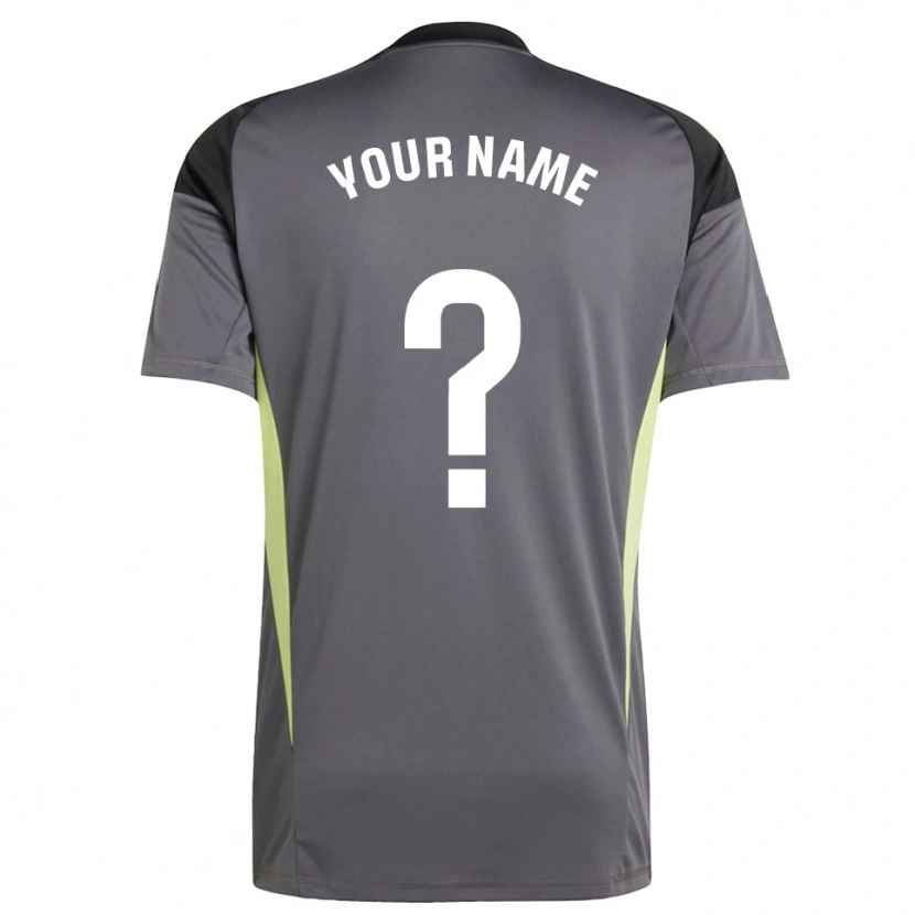 Danxen Mujer Camiseta CD Mirandes Gris Oscuro Negro Portero Equipación 2025/26 La Camisa