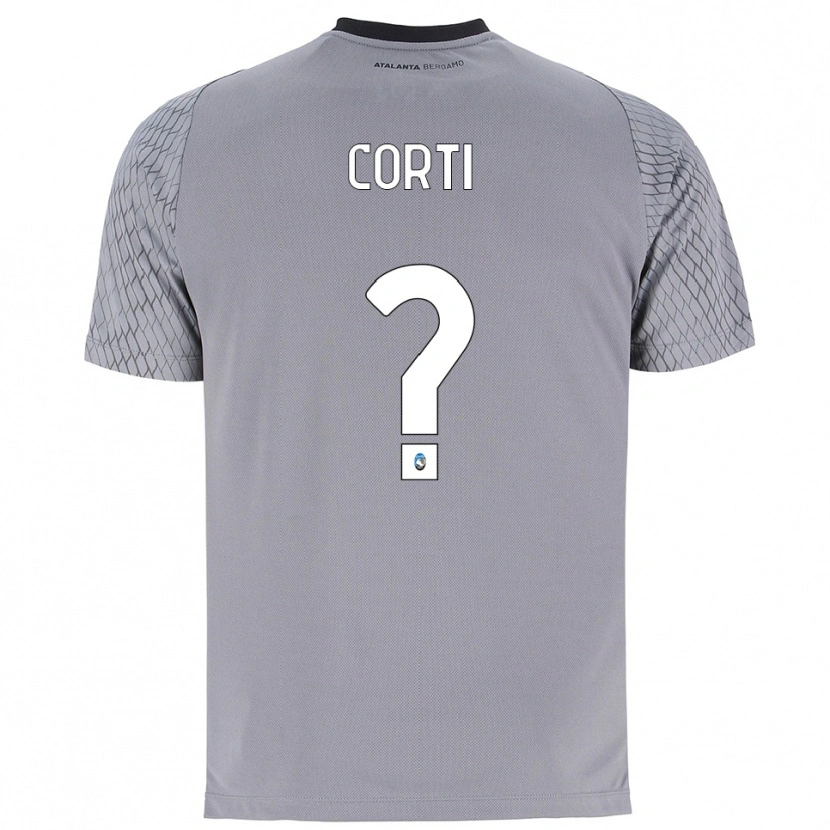 Danxen Mujer Camiseta Edoardo Corti #0 Gris Azul Rojo Portero Equipación 2025/26 La Camisa