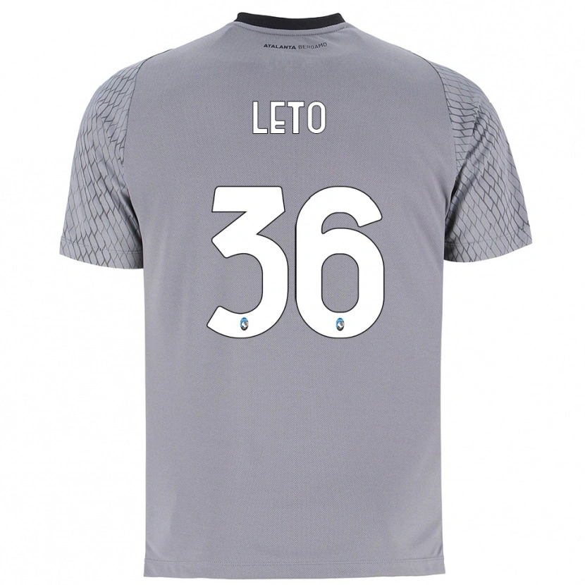 Danxen Mujer Camiseta Manuel Leto #36 Gris Azul Rojo Portero Equipación 2025/26 La Camisa
