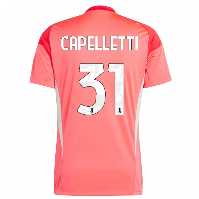 Danxen Mujer Camiseta Alessia Capelletti #31 Naranja Rojo Portero Equipación 2025/26 La Camisa