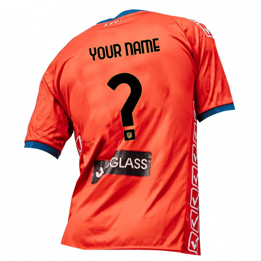 Danxen Mujer Camiseta Juve Stabia Naranja Rojo Portero Equipación 2025/26 La Camisa