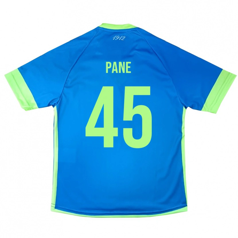 Danxen Mujer Camiseta Pasquale Pane #45 Azul Verde Amarillo Portero Equipación 2025/26 La Camisa