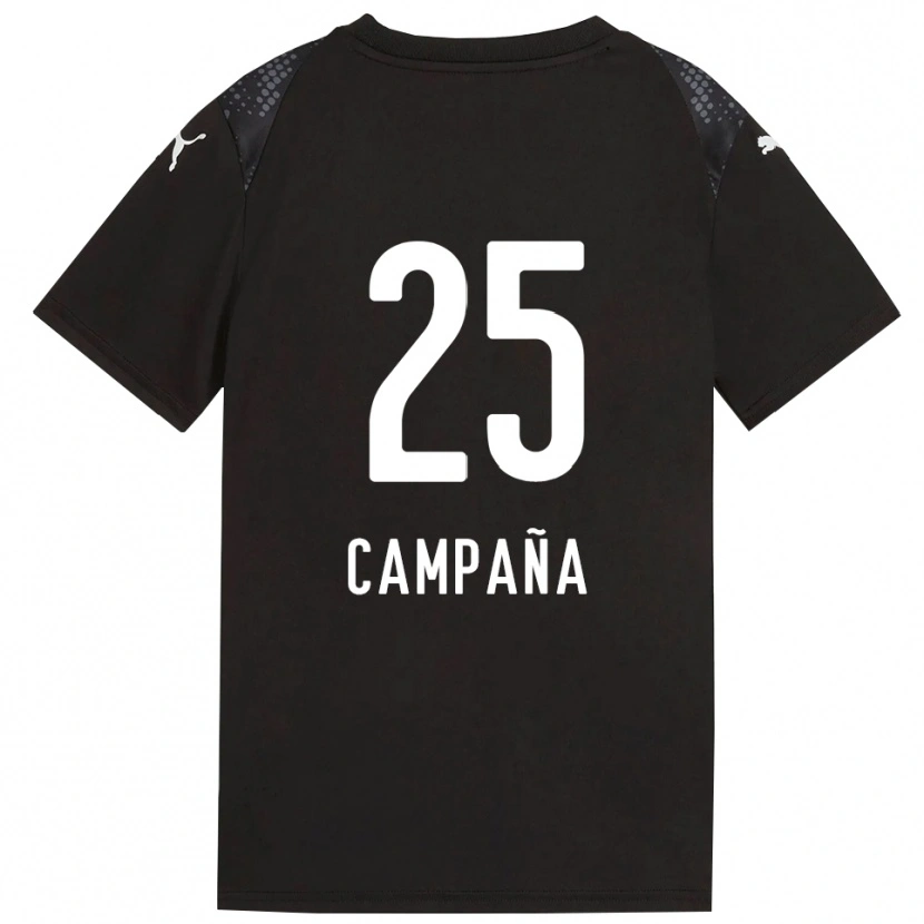 Danxen Mujer Camiseta Martín Campaña #25 Dorado Negro Portero Equipación 2025/26 La Camisa